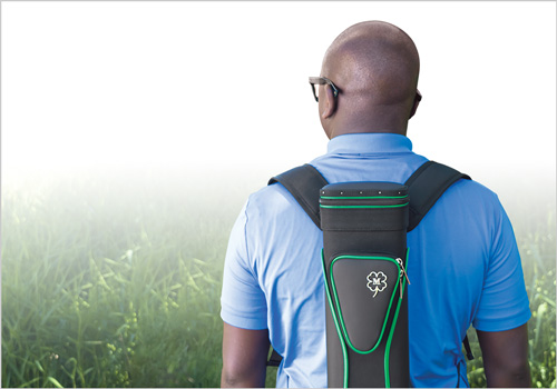 3x5 Sport Case: Backpack-style Shoulder Straps