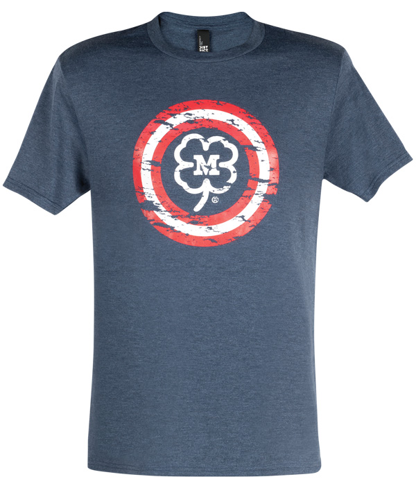 Captain McDermott T-Shirt: Navy Frost