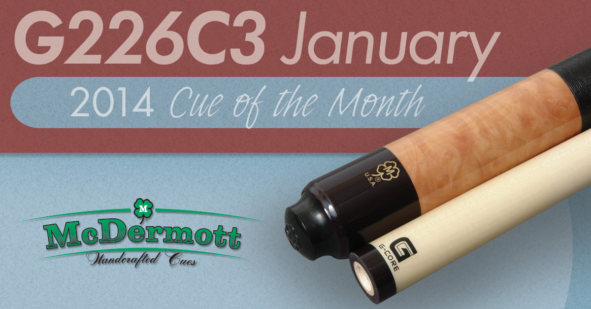 G226C3 Custom Cue of the Month