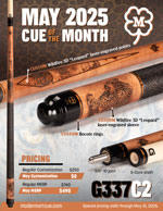 G337C2 May 2025 Cue of the Month flyer